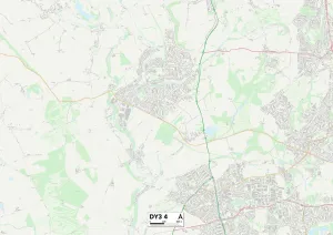 Dudley Road Gallery: Dudley DY3 4 Map