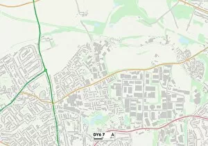 Dudley DY6 7 Map