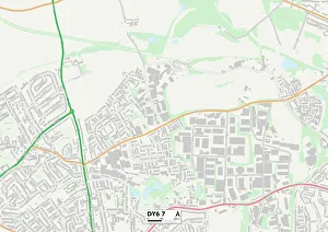 Dudley Road Gallery: Dudley DY6 7 Map