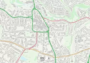 Dudley DY8 1 Map