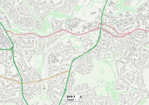 Hatfield Road Gallery: Dudley DY9 7 Map