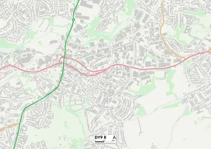 Dudley Road Gallery: Dudley DY9 8 Map