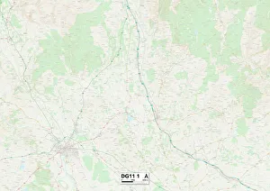 Greenhill Gallery: Dumfriesshire DG11 1 Map