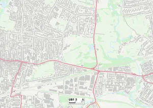 Wallis Road Gallery: Ealing UB1 3 Map