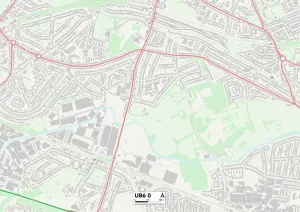 Highfield Avenue Gallery: Ealing UB6 0 Map