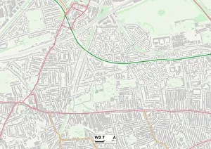 Second Avenue Gallery: Ealing W3 7 Map
