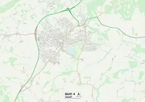 Fern Close Gallery: East Hampshire GU31 4 Map