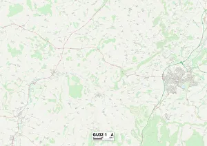 Hill View Gallery: East Hampshire GU32 1 Map