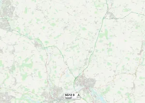 The Hawthorns Gallery: East Hertfordshire SG12 0 Map