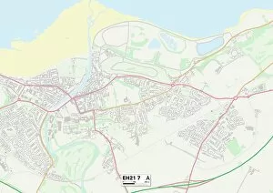 East Lothian Gallery: East Lothian EH21 7 Map