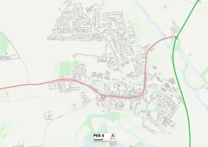Wood Lane Gallery: East Northamptonshire PE8 4 Map