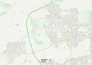 The Lawns Gallery: East Riding of Yorkshire HU10 7 Map