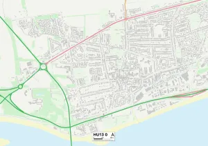 Green Way Gallery: East Riding of Yorkshire HU13 0 Map