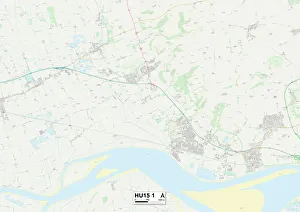 Low Field Lane Gallery: East Riding of Yorkshire HU15 1 Map
