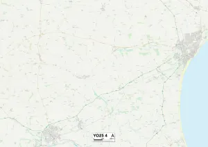 Low Field Lane Gallery: East Riding of Yorkshire YO25 4 Map
