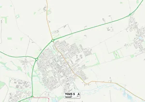 Highfield Avenue Gallery: East Riding of Yorkshire YO25 5 Map