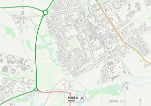 James Close Gallery: East Riding of Yorkshire YO25 6 Map