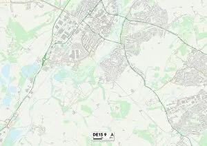Elms Road Gallery: East Staffordshire DE15 9 Map