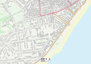 Furness Road Gallery: Eastbourne BN21 4 Map