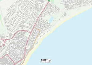 Seaford Road Gallery: Eastbourne BN22 7 Map