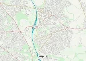 Beech Road Gallery: Eastleigh SO30 4 Map