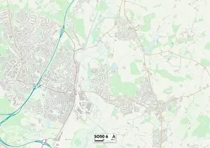 Spring Lane Gallery: Eastleigh SO50 6 Map