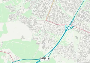 Meadow Grove Gallery: Eastleigh SO53 3 Map