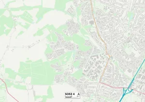 Primrose Close Gallery: Eastleigh SO53 4 Map