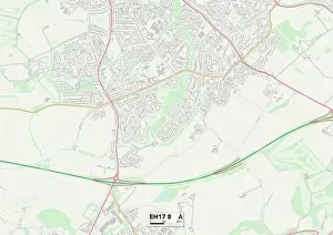 Badger Way Collection: Edinburgh EH17 8 Map