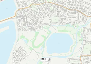 Langton Road Gallery: Elmbridge KT8 2 Map
