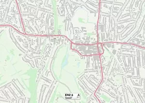 Enfield EN2 6 Map