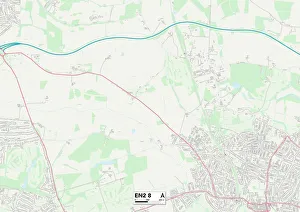 Monks Close Gallery: Enfield EN2 8 Map