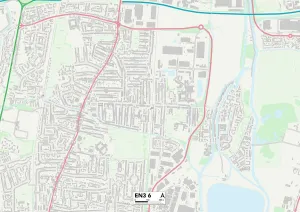Greenway Gallery: Enfield EN3 6 Map