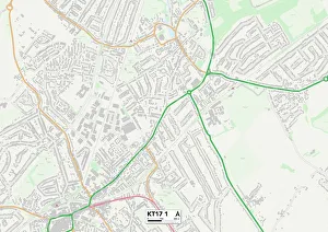 Epsom and Ewell KT17 1 Map Epsom and Ewell KT17 1 Map