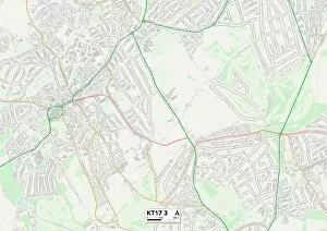 Epsom and Ewell KT17 3 Map