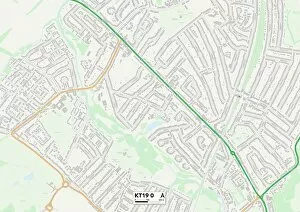 Epsom and Ewell KT19 0 Map