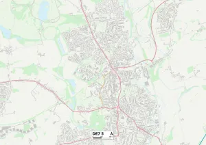 Monks Close Gallery: Erewash DE7 5 Map