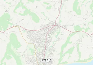 Newlands Close Gallery: Exeter EX10 9 Map