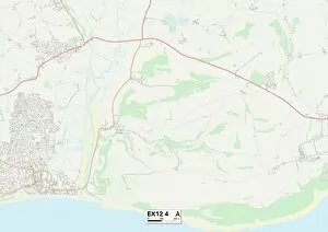 Exeter EX12 4 Map