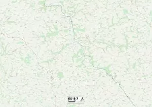 Exeter EX18 7 Map