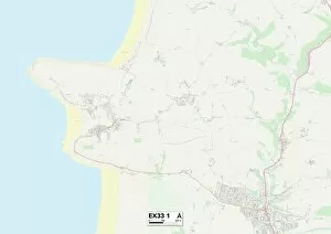 Exeter EX33 1 Map