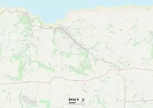 Exeter EX34 0 Map