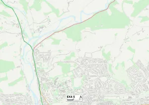 Stoke Road Gallery: Exeter EX4 5 Map