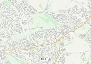 EX - Exeter Gallery: Exeter EX4 8 Map
