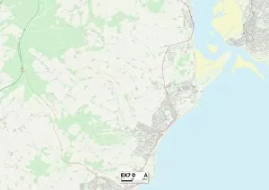 Exeter EX7 0 Map