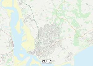 Stony Lane Gallery: Exeter EX8 5 Map
