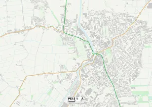 Manor Gardens Gallery: Fenland PE13 1 Map
