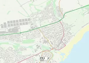 School Lane Gallery: Fife KY8 4 Map