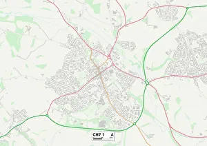 Hillside Crescent Gallery: Flintshire CH7 1 Map