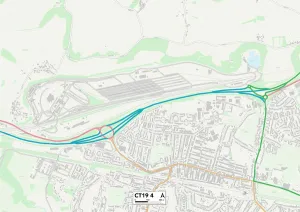 Weymouth Road Gallery: Folkestone CT19 4 Map